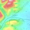 New Radnor topographic map, elevation, terrain