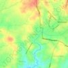 Siraman topographic map, elevation, terrain