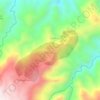 Dusun Pisa topographic map, elevation, terrain