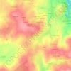 Saint-Meux topographic map, elevation, terrain