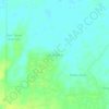 Lubuk Besar topographic map, elevation, terrain