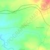 Tharigopula topographic map, elevation, terrain