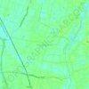 Krishnapuram topographic map, elevation, terrain