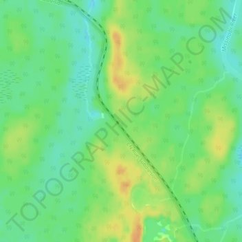 Argolis topographic map, elevation, terrain