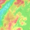 Byram Cove topographic map, elevation, terrain