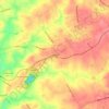 Campbell topographic map, elevation, terrain