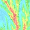 Paerata Ridge topographic map, elevation, terrain