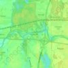 Nausodė topographic map, elevation, terrain