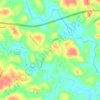 Cox topographic map, elevation, terrain