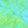 Newton Circus topographic map, elevation, terrain