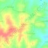 Tippasandra topographic map, elevation, terrain