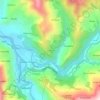 Rautela topographic map, elevation, terrain
