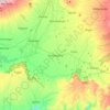 Gondanglegi topographic map, elevation, terrain