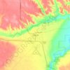 Valentine topographic map, elevation, terrain