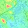 Haggetts topographic map, elevation, terrain