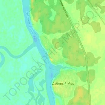 Гасси topographic map, elevation, terrain