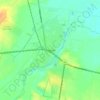 Emerald topographic map, elevation, terrain