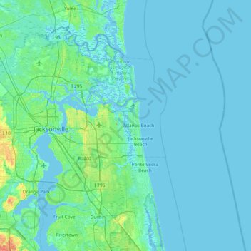 Crying Child Island topographic map, elevation, terrain