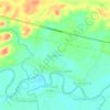 Sungai Lilin topographic map, elevation, terrain