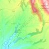 Chora topographic map, elevation, terrain