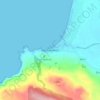 Machrihanish topographic map, elevation, terrain