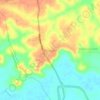 Menggala topographic map, elevation, terrain