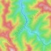 Coalfield topographic map, elevation, terrain