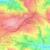 Lightwood topographic map, elevation, terrain