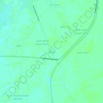 Mahar Wada topographic map, elevation, terrain