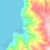 Manggahan topographic map, elevation, terrain