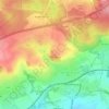 Heidelberg topographic map, elevation, terrain