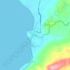 Beo topographic map, elevation, terrain