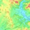 Lácar / Lakar topographic map, elevation, terrain