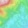 Radegunda topographic map, elevation, terrain