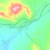 Daran topographic map, elevation, terrain