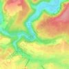 Fockemillen topographic map, elevation, terrain