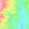 Gondangrejo topographic map, elevation, terrain