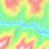 Mexi topographic map, elevation, terrain