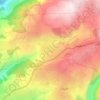 Ashqout topographic map, elevation, terrain