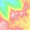 Jabal Sanah topographic map, elevation, terrain