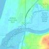 Bullards topographic map, elevation, terrain
