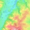 Montgiraud topographic map, elevation, terrain