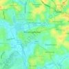 Boralesgamuwa South topographic map, elevation, terrain