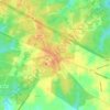 Zion Crossroads topographic map, elevation, terrain