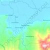 Padarincang topographic map, elevation, terrain