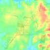 Sherwood Forest topographic map, elevation, terrain