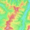 Ghöch topographic map, elevation, terrain