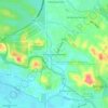 Kampung Cempedak topographic map, elevation, terrain