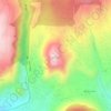 Kivesi Hill topographic map, elevation, terrain