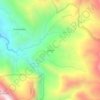 La Flor topographic map, elevation, terrain